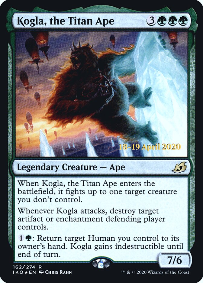 Kogla, o Símio Titânico / Kogla, the Titan Ape - Magic: The Gathering - MoxLand