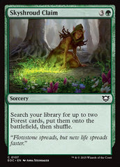 Reivindicação de Skyshroud / Skyshroud Claim - Magic: The Gathering - MoxLand