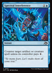 Interferência Espectral / Spectral Interference - Magic: The Gathering - MoxLand