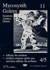 Golem Micossintetizador / Mycosynth Golem - Magic: The Gathering - MoxLand