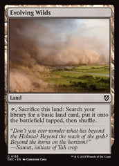 Terras em Desenvolvimento / Evolving Wilds - Magic: The Gathering - MoxLand