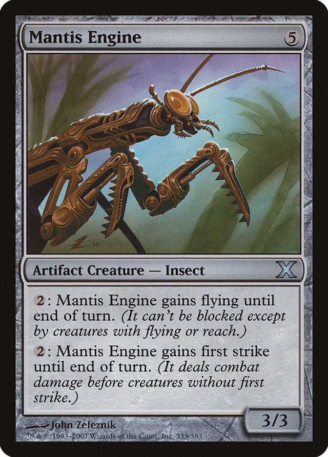 Mantídeo Mecânico / Mantis Engine - Magic: The Gathering - MoxLand