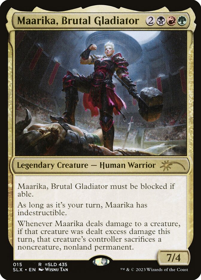 Maarika, Brutal Gladiator - Magic: The Gathering - MoxLand