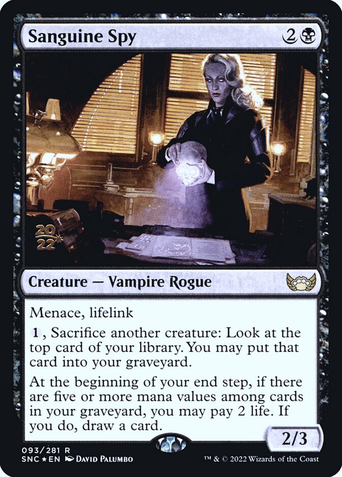 Espiã Confiante / Sanguine Spy - Magic: The Gathering - MoxLand
