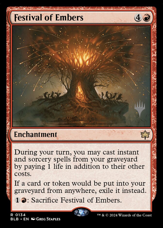 Festival of Embers - Magic: The Gathering - MoxLand