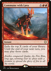 Comungar com a Lava / Commune with Lava - Magic: The Gathering - MoxLand