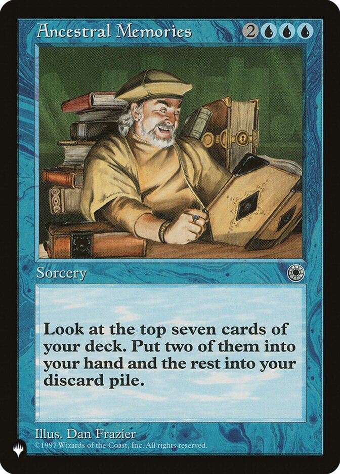 Memórias Ancestrais / Ancestral Memories - Magic: The Gathering - MoxLand