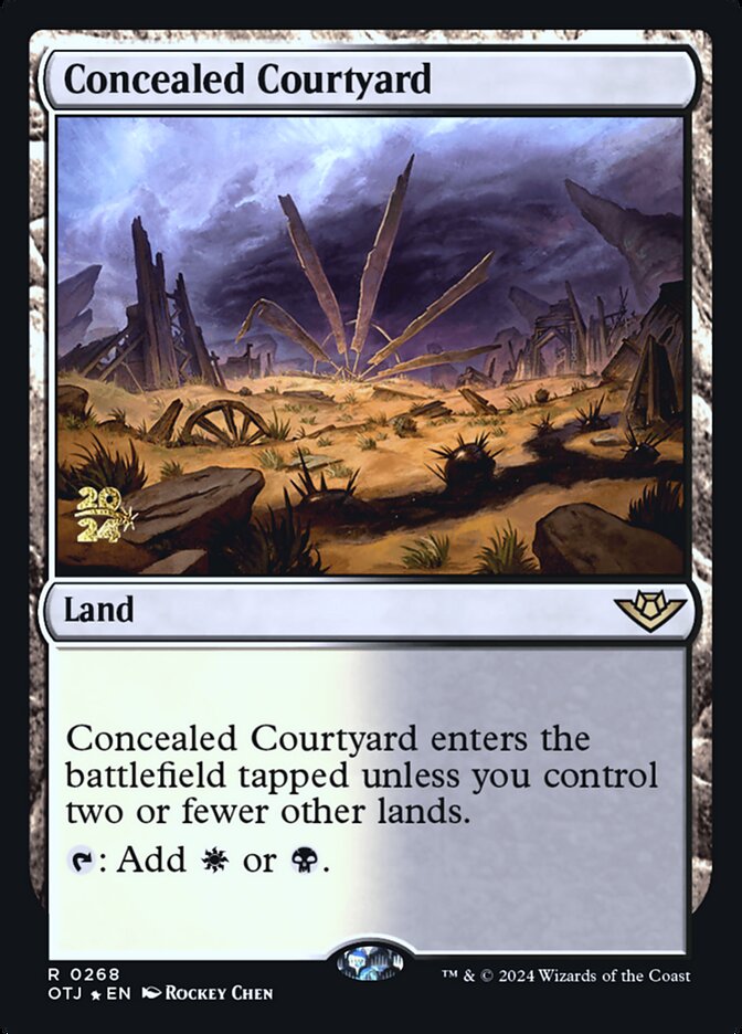 Pátio Oculto / Concealed Courtyard - Magic: The Gathering - MoxLand