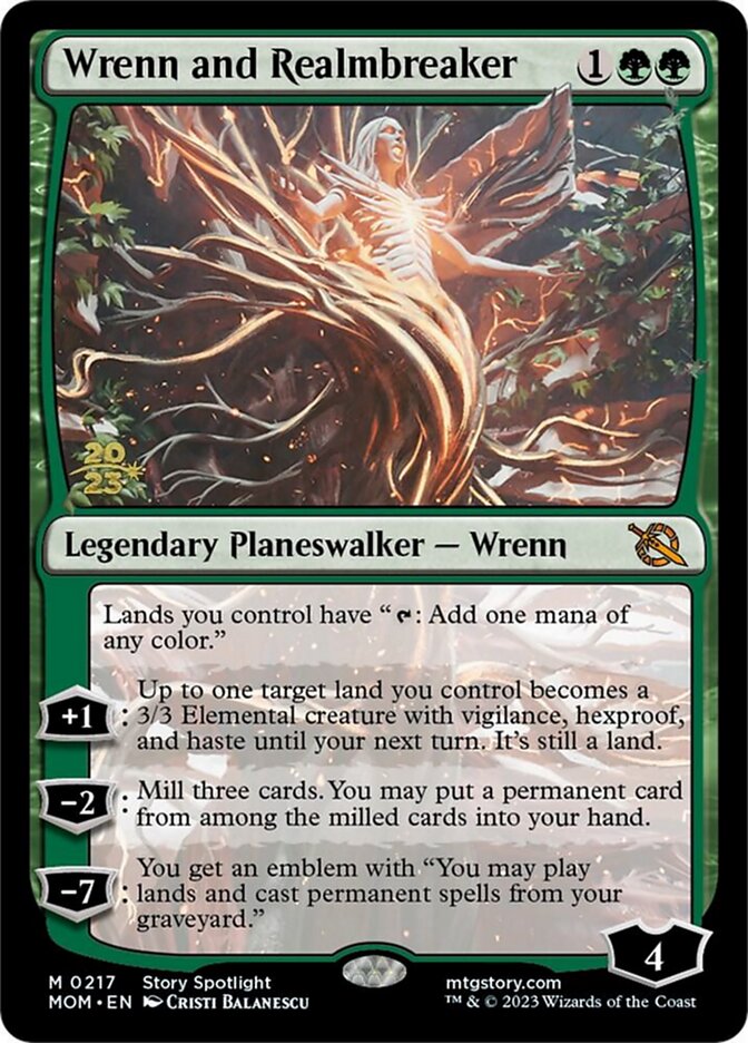 Wrenn e Quebra-reinos / Wrenn and Realmbreaker - Magic: The Gathering - MoxLand