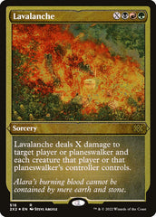 Lavalanche / Lavalanche - Magic: The Gathering - MoxLand