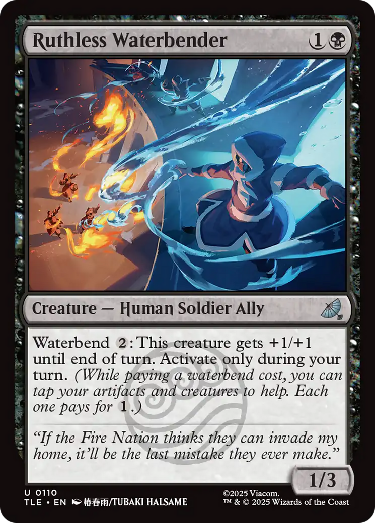 Dobrador de Água Inclemente / Ruthless Waterbender - Magic: The Gathering - MoxLand