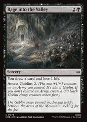 Rage into the Valley