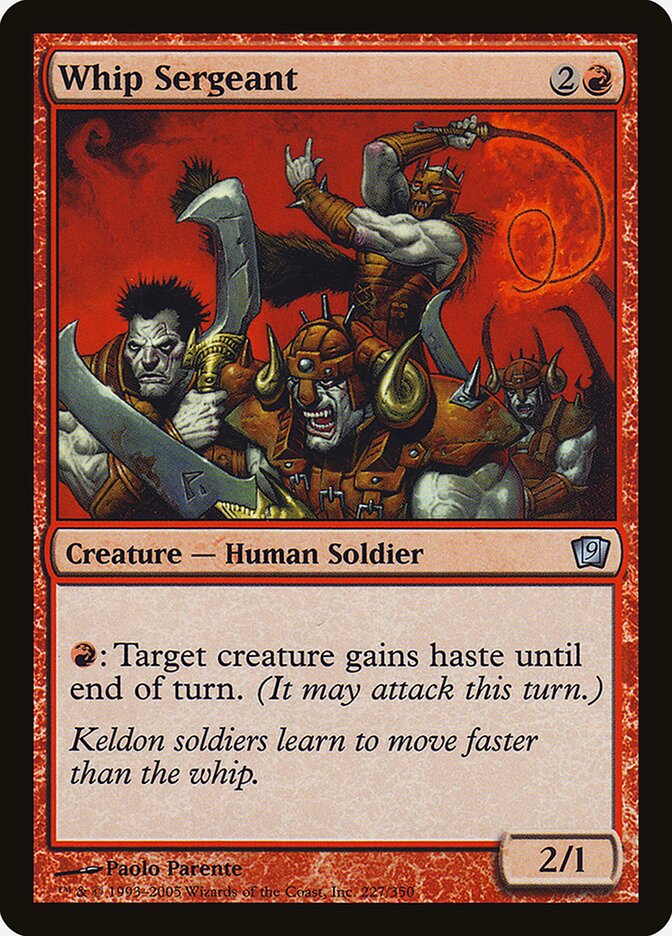 Sargento Açoitador / Whip Sergeant - Magic: The Gathering - MoxLand