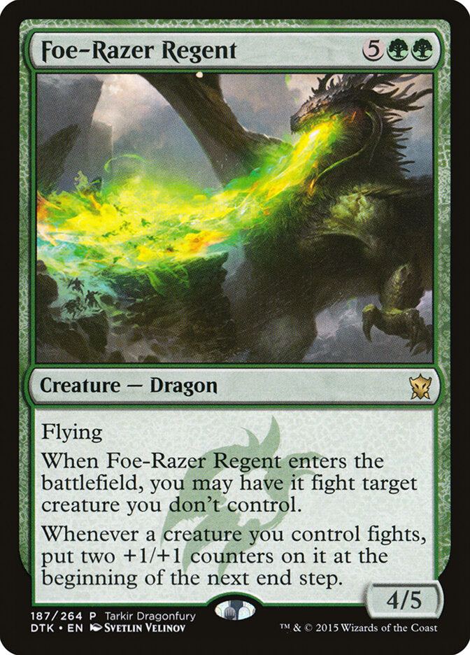 Regente Arrasadora de Inimigos / Foe-Razer Regent - Magic: The Gathering - MoxLand