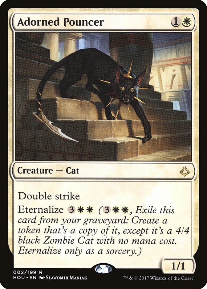 Saltador Adornado / Adorned Pouncer - Magic: The Gathering - MoxLand