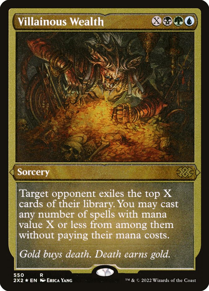 Riqueza Abominável / Villainous Wealth - Magic: The Gathering - MoxLand