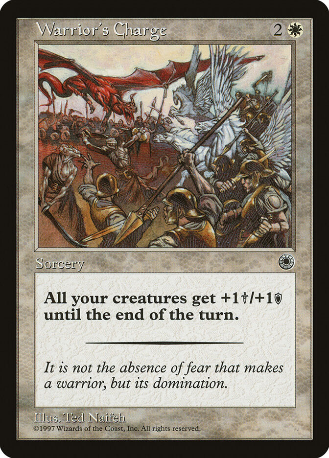 Warrior's Charge / Warrior's Charge - Magic: The Gathering - MoxLand