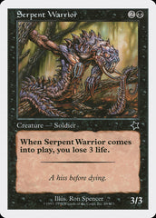Guerreiro Serpente / Serpent Warrior - Magic: The Gathering - MoxLand