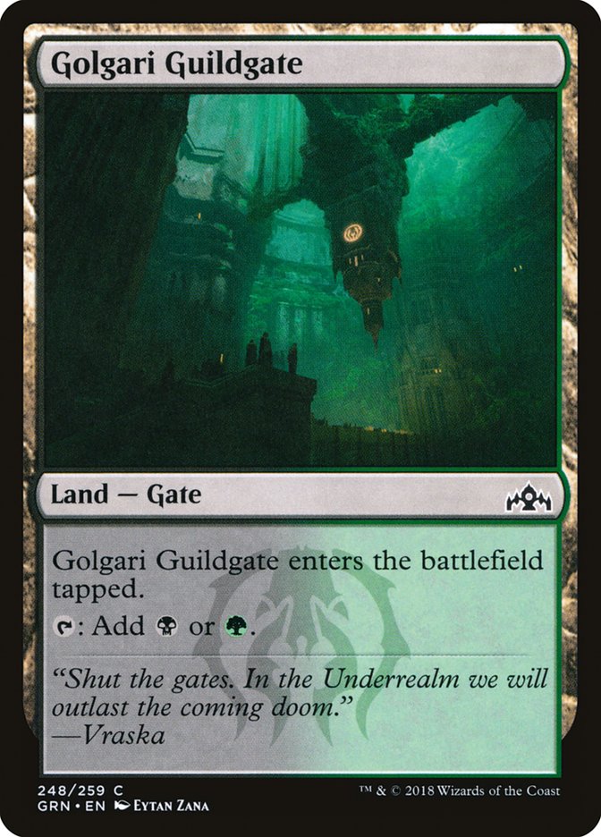 Portão da Guilda Golgari / Golgari Guildgate - Magic: The Gathering - MoxLand