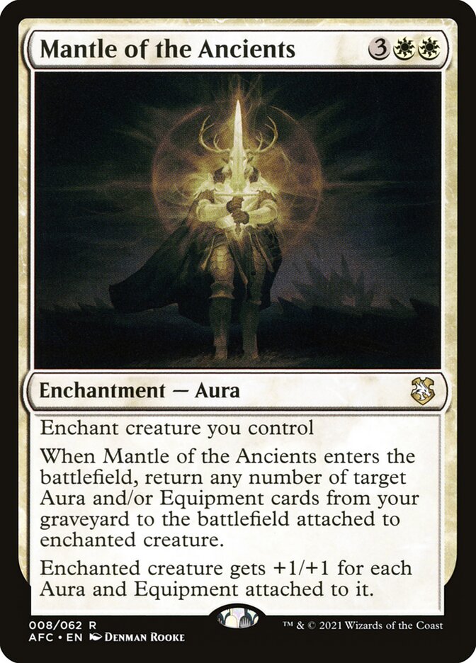 Manto dos Antigos / Mantle of the Ancients - Magic: The Gathering - MoxLand
