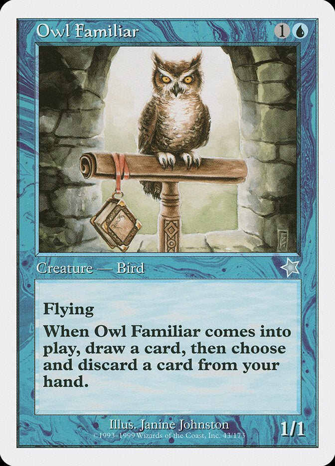 Owl Familiar - Magic: The Gathering - MoxLand
