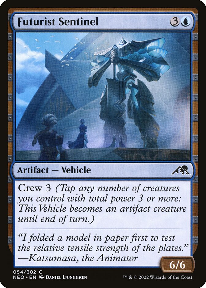 Sentinela Futurista / Futurist Sentinel - Magic: The Gathering - MoxLand