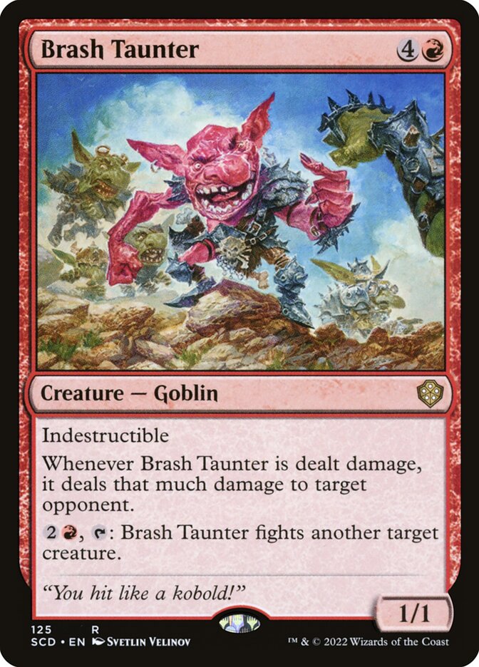 Provocador Petulante / Brash Taunter - Magic: The Gathering - MoxLand