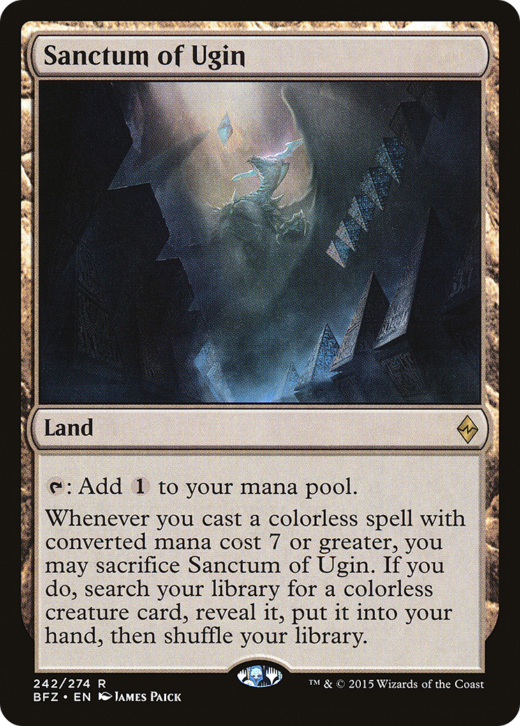 Santuário de Ugin / Sanctum of Ugin - Magic: The Gathering - MoxLand