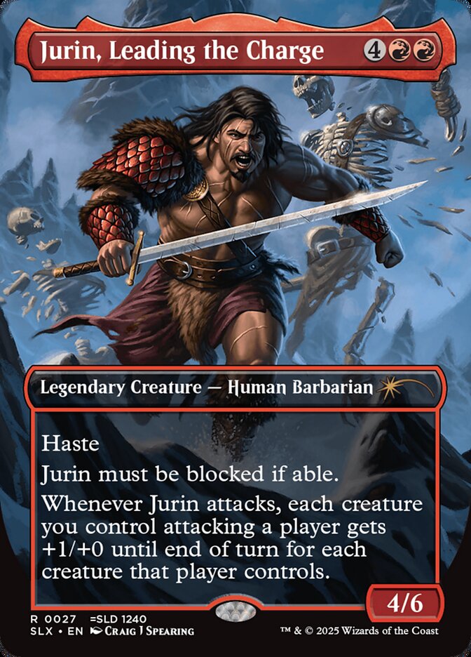 Jurin, Leading the Charge - Magic: The Gathering - MoxLand