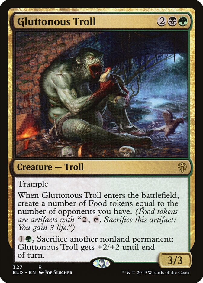 Gluttonous Troll / Gluttonous Troll - Magic: The Gathering - MoxLand