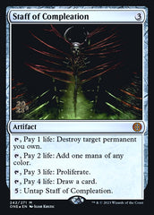Cajado da Completação / Staff of Compleation - Magic: The Gathering - MoxLand