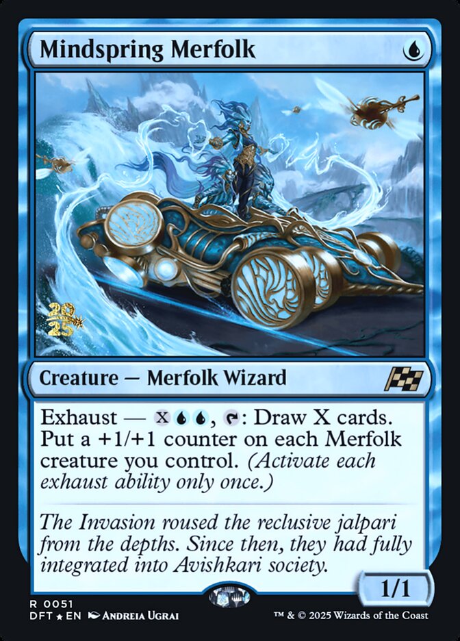 Mindspring Merfolk - Magic: The Gathering - MoxLand
