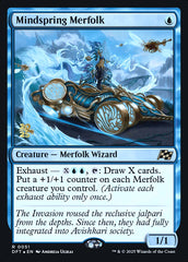 Mindspring Merfolk - Magic: The Gathering - MoxLand
