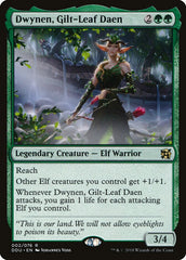 Dwynen, Daen de Folha D'Ouro / Dwynen, Gilt-Leaf Daen - Magic: The Gathering - MoxLand