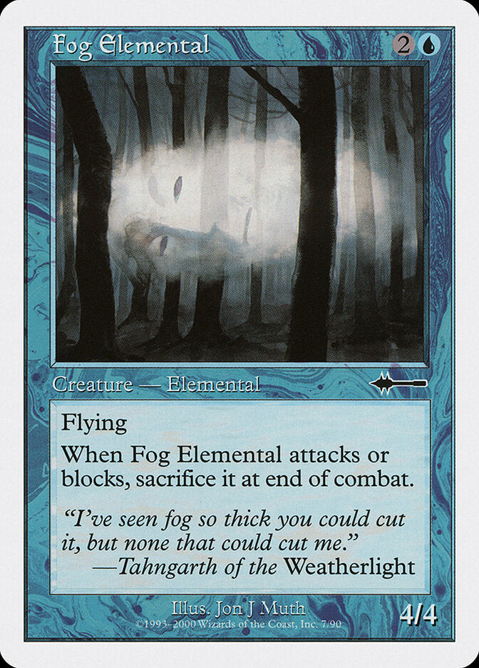 Elemental da Neblina / Fog Elemental - Magic: The Gathering - MoxLand