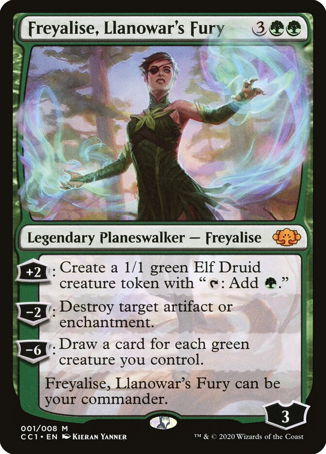 Freyalise, Llanowar's Fury - Magic: The Gathering - MoxLand
