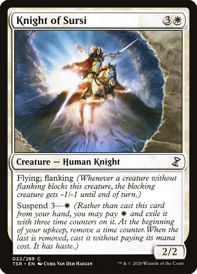 Cavaleiro de Sursi / Knight of Sursi - Magic: The Gathering - MoxLand