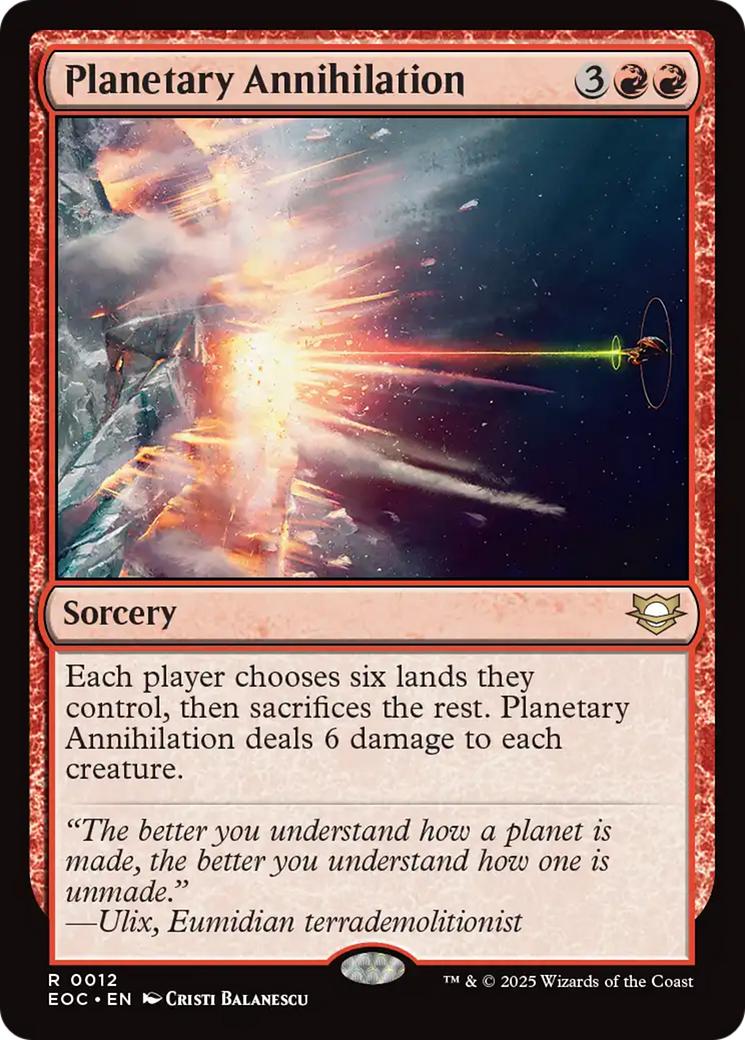 Planetary Annihilation - Magic: The Gathering - MoxLand