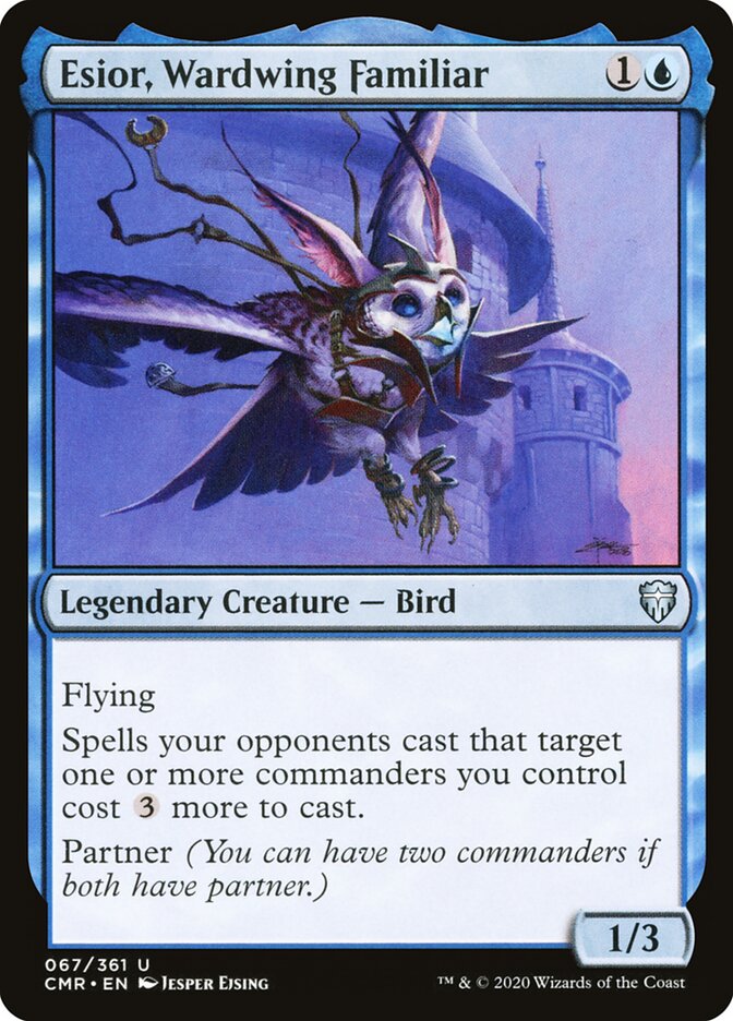 Esior, Familiar Aliguardião / Esior, Wardwing Familiar - Magic: The Gathering - MoxLand