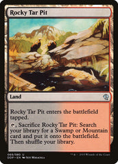 Poço de Piche Rochoso / Rocky Tar Pit - Magic: The Gathering - MoxLand
