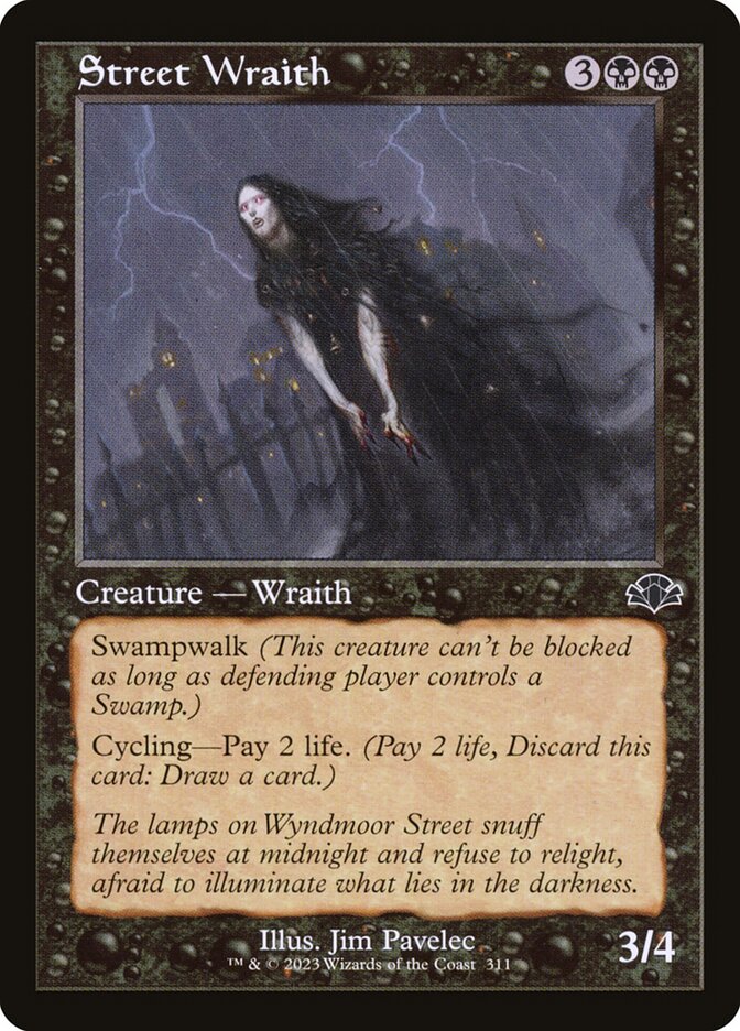 Aparição de Estrada / Street Wraith - Magic: The Gathering - MoxLand