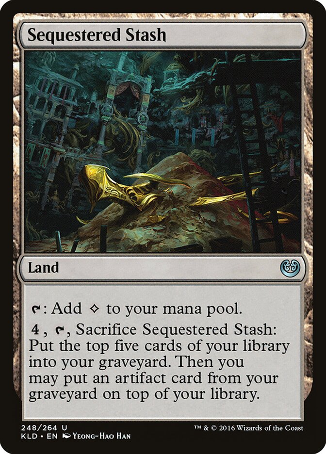 Estoque Confiscado / Sequestered Stash - Magic: The Gathering - MoxLand