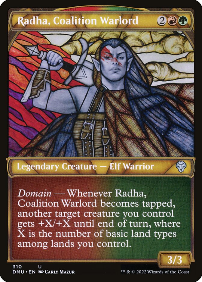 Radha, Senhora da Guerra da Coalizão / Radha, Coalition Warlord - Magic: The Gathering - MoxLand