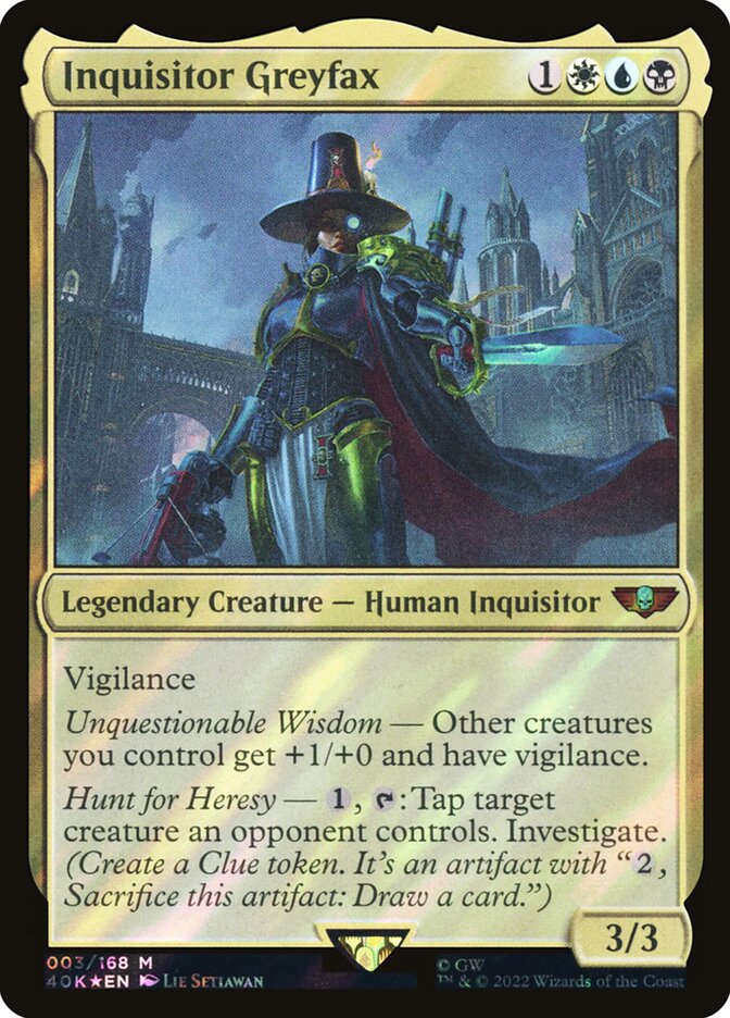 Inquisitor Greyfax - Magic: The Gathering - MoxLand