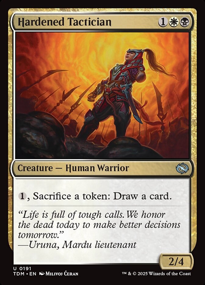 Estrategista Robustecida / Hardened Tactician - Magic: The Gathering - MoxLand