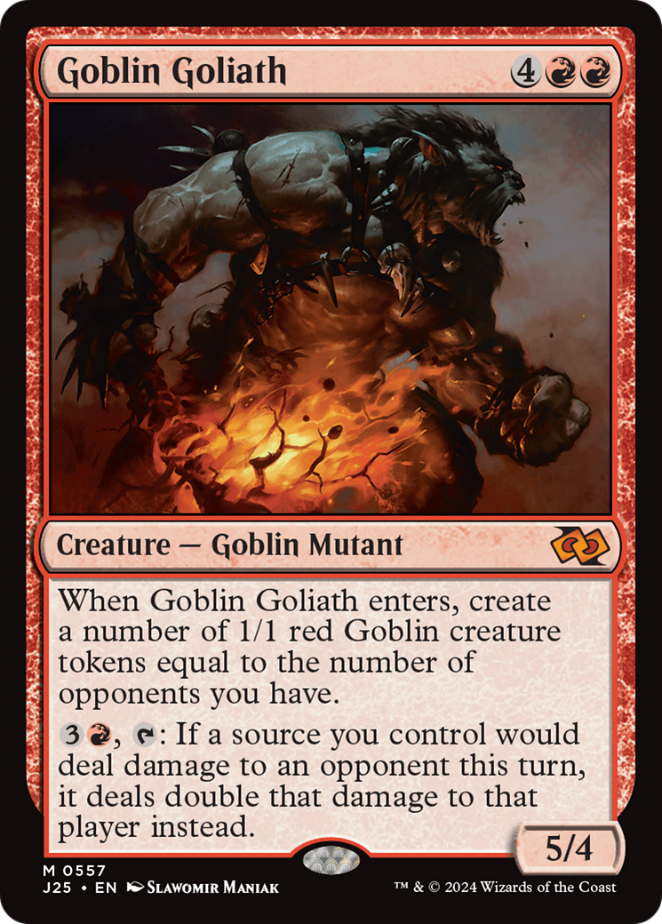 Goblin Goliath / Goblin Goliath - Magic: The Gathering - MoxLand