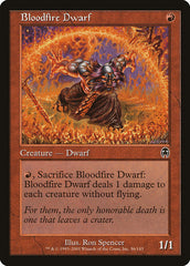 Anão Sangue Quente / Bloodfire Dwarf - Magic: The Gathering - MoxLand