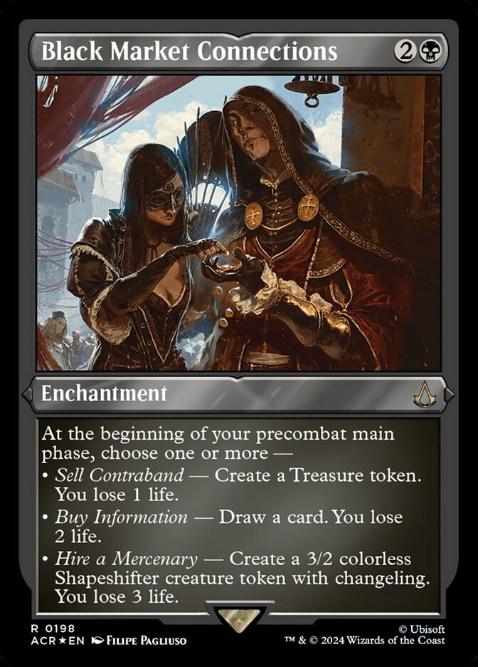 Contatos no Mercado Negro / Black Market Connections - Magic: The Gathering - MoxLand