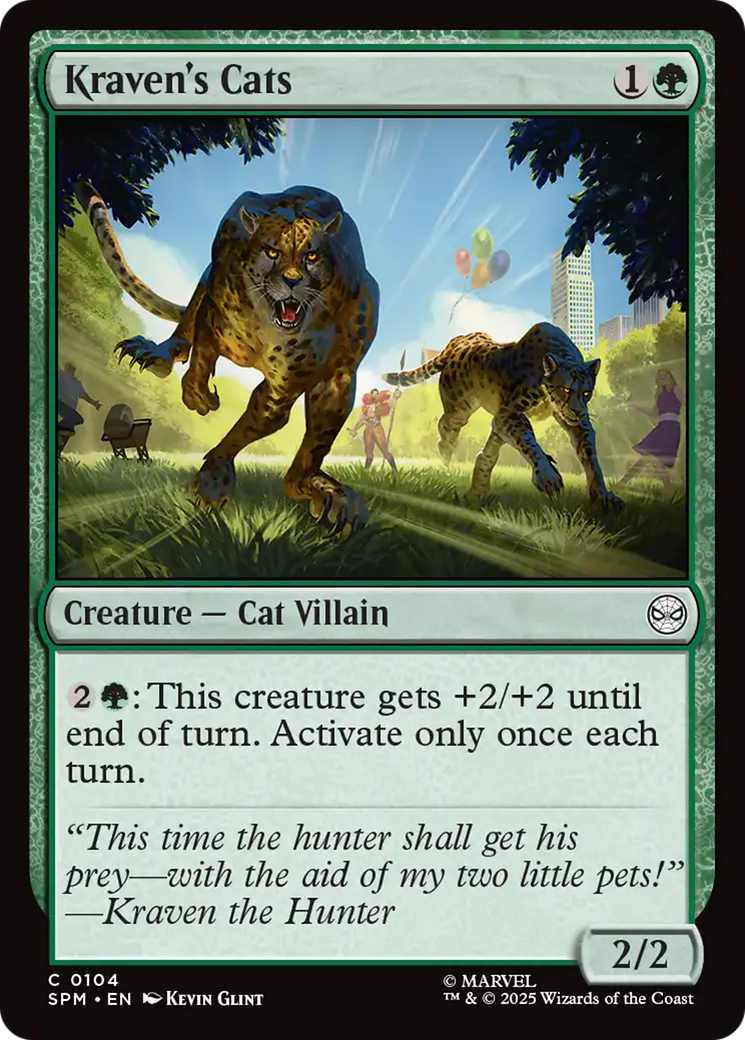 Kraven's Cats - Magic: The Gathering - MoxLand