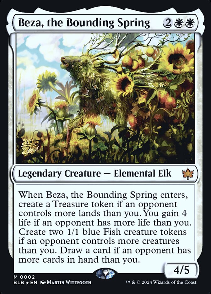 Beza, the Bounding Spring - Magic: The Gathering - MoxLand
